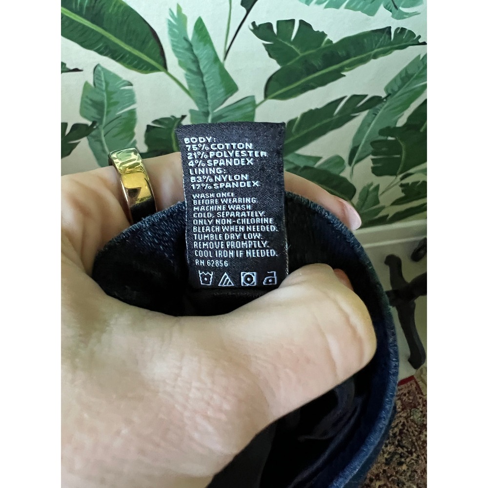 HUE Jean Leggings Women XL Dark Blue - Picture 9 of 9